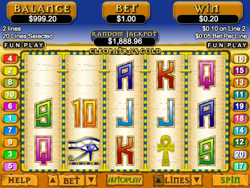 Cleopatra`s Gold slot game online