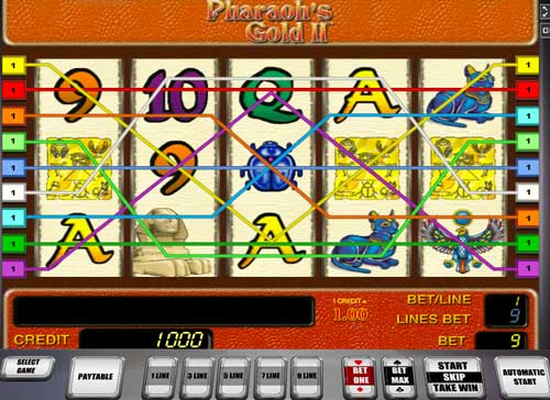 Pharaoh`s Gold 2 slot game online